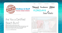 Desktop Screenshot of certifiedbeachbum.com